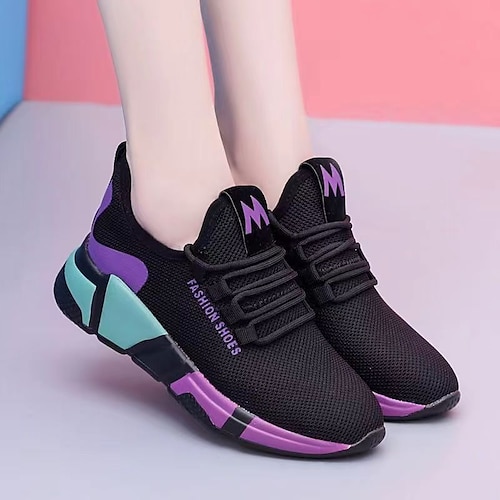 8-1 single shoes colorful purple