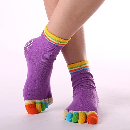 Colorful toe deep purple