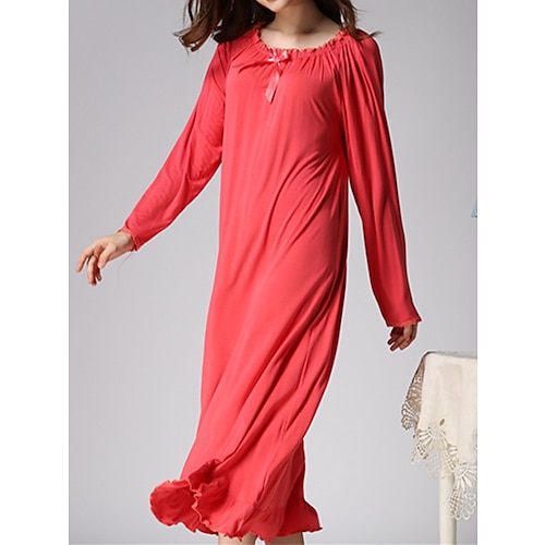 120 coral red long sleeves