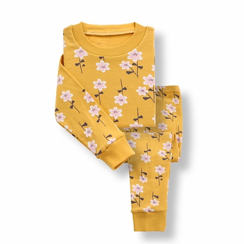 H638  yellow floral TZ719