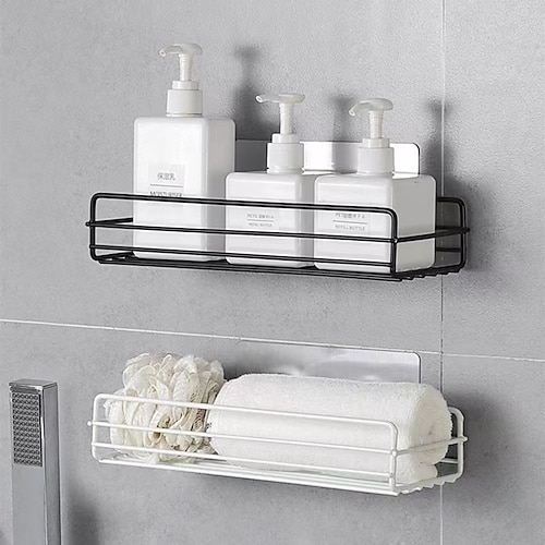 Rectangular storage rack-white (excluding patches)