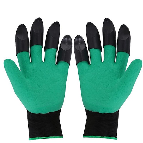 Green Gloves With 8 Claws (1 Pair)