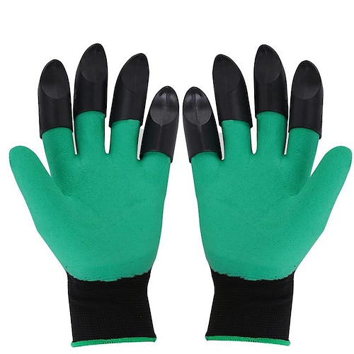 Green Gloves With 8 Claws (1 Pair)