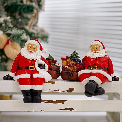 Santa left bag of gifts