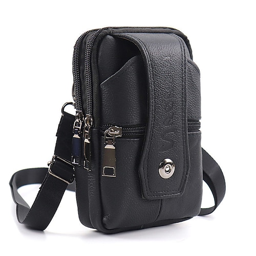 Black three layers 6.5 inches) with shoulder straps