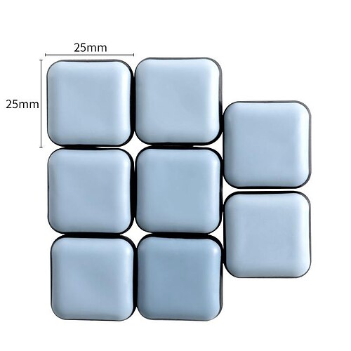 Square 25*25mm-8 pieces