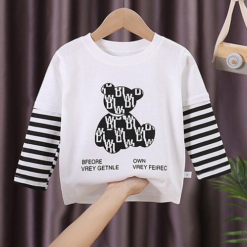 Korean T-shirt - Spotted Bear