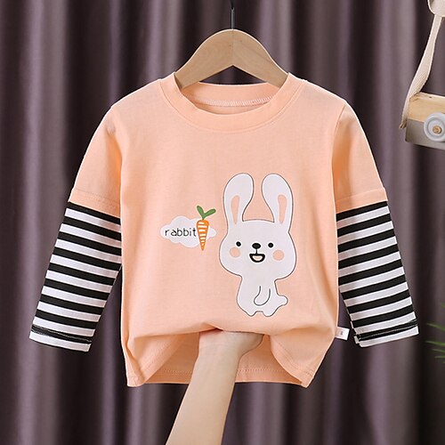 Korean T-shirt - Carrot Rabbit