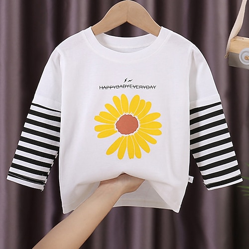 Korean T-shirt - Sunflower
