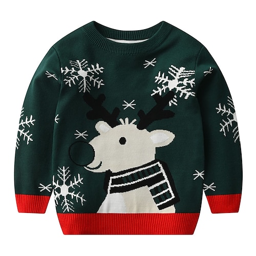 scarf deer dark green
