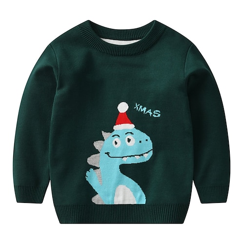 XMAS dinosaur dark green