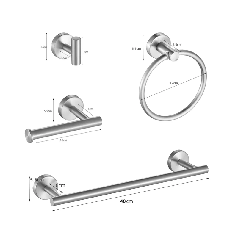 Sliver 4pcs Set