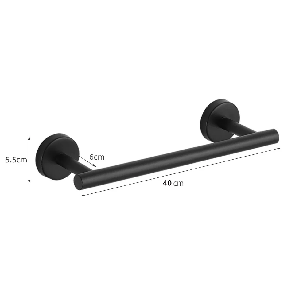 Black Towel Bar