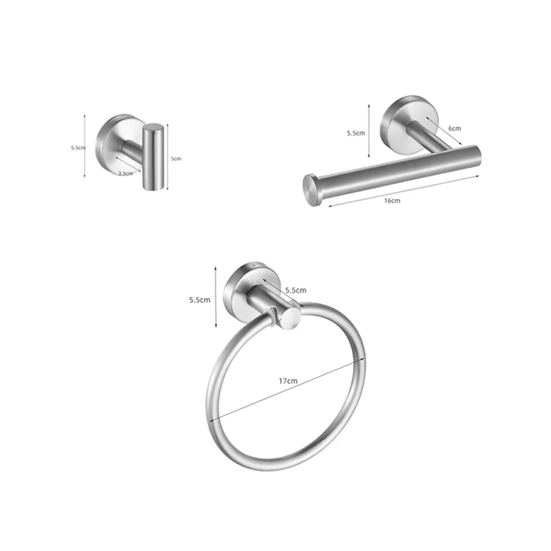 Sliver 3pcs Set A