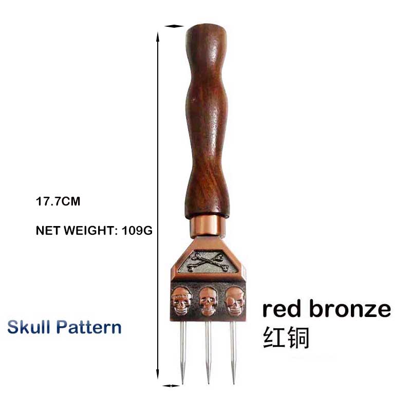 Skull Red Bronze